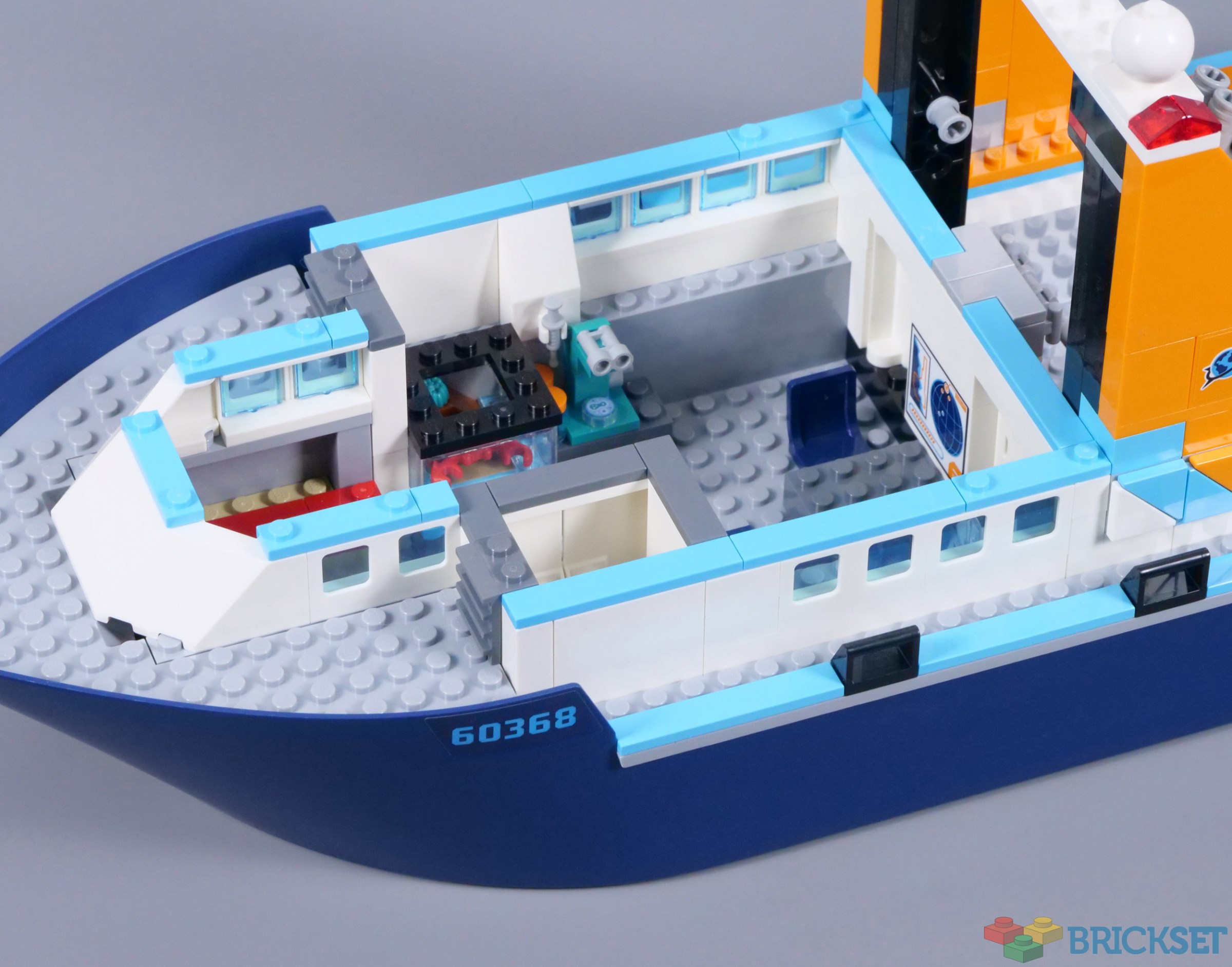 スゥエーデン Nittsjo LEGO 60368 Arctic Explorer Ship | Brickset